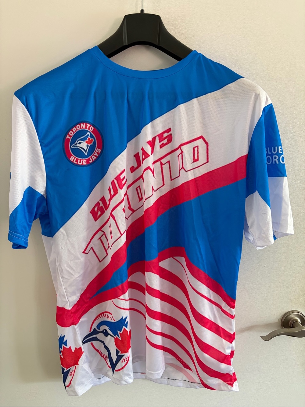 Toronto Blue Jays Graphic Team Jersey - Blue, White, Red